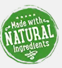 Natural ingredients badge